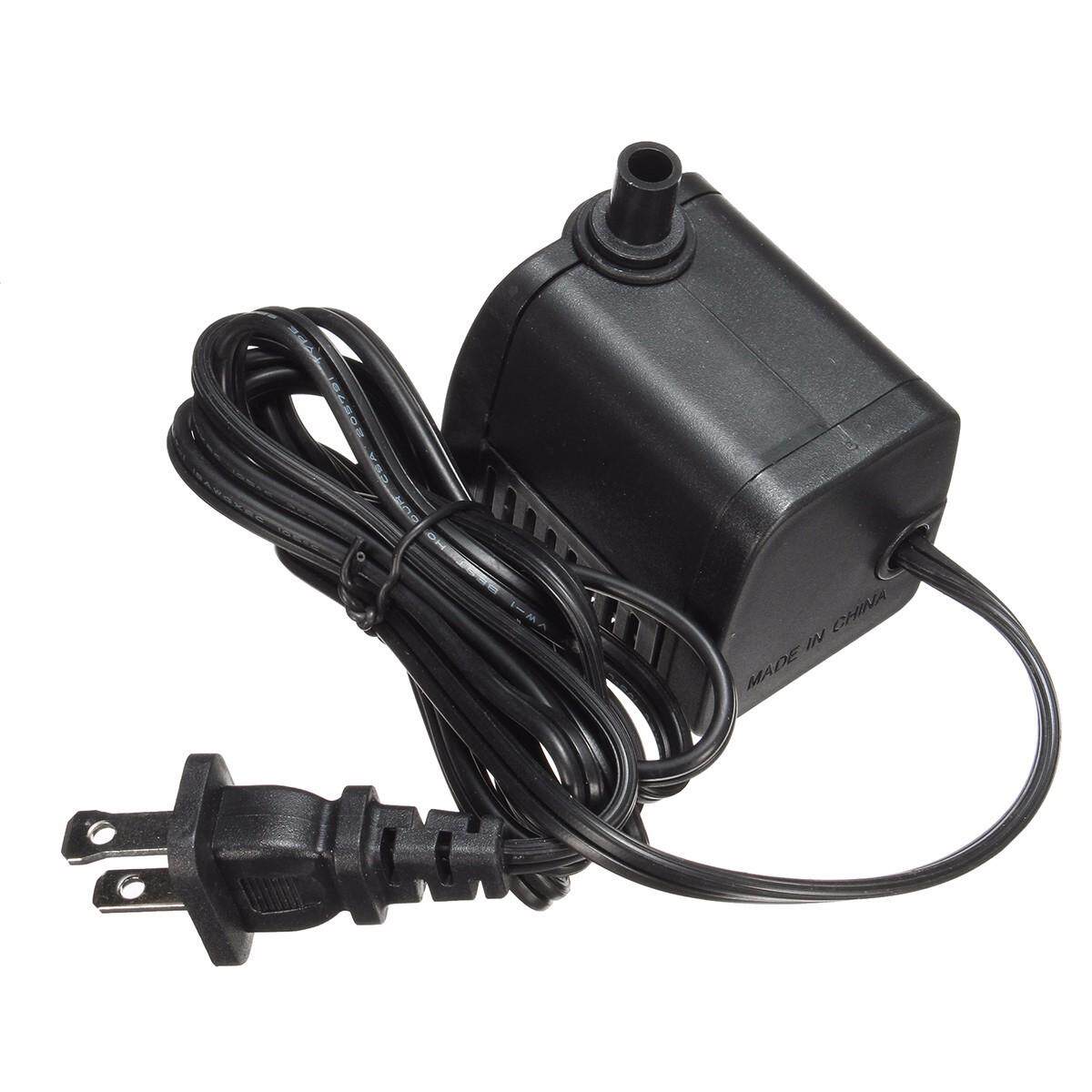 AC 110 V-120 V 7 W 400L/H Kecil Submersible Air Pompa Air Mancur Akuarium Kolam + Steker -Internasional