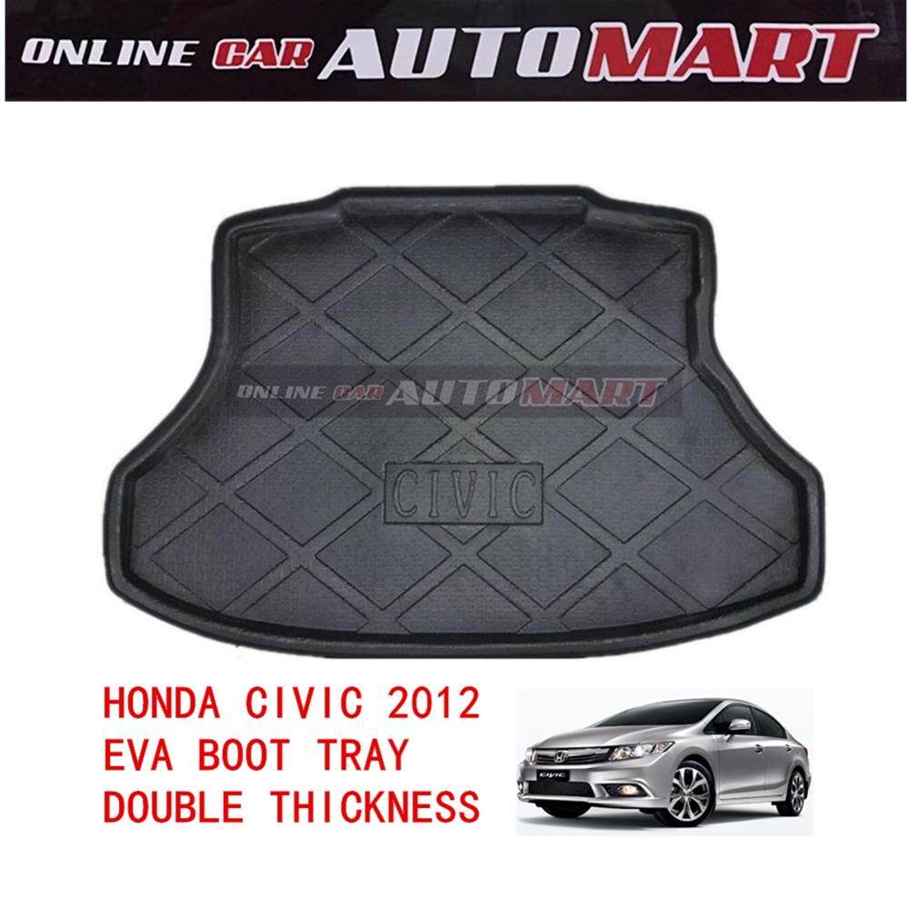 New Car Rear Cargo Mat Auto Trunk Mat Boot Tray Liner Protector Floor Dustproof Carpet Pad For Honda Civic 2012