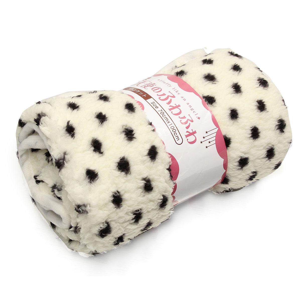 New 70 X100cm Anti Static Coral Soft Reversible Newborn Baby For Crib Blanket By Moonbeam