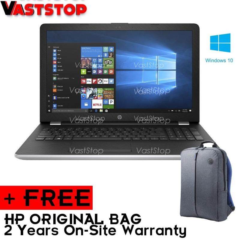 HP Laptop 15-bs642TX (i5-7200U/4GB D4/1TB/AMD 520 2GB/15.6˝FHD/W10) Silver Malaysia