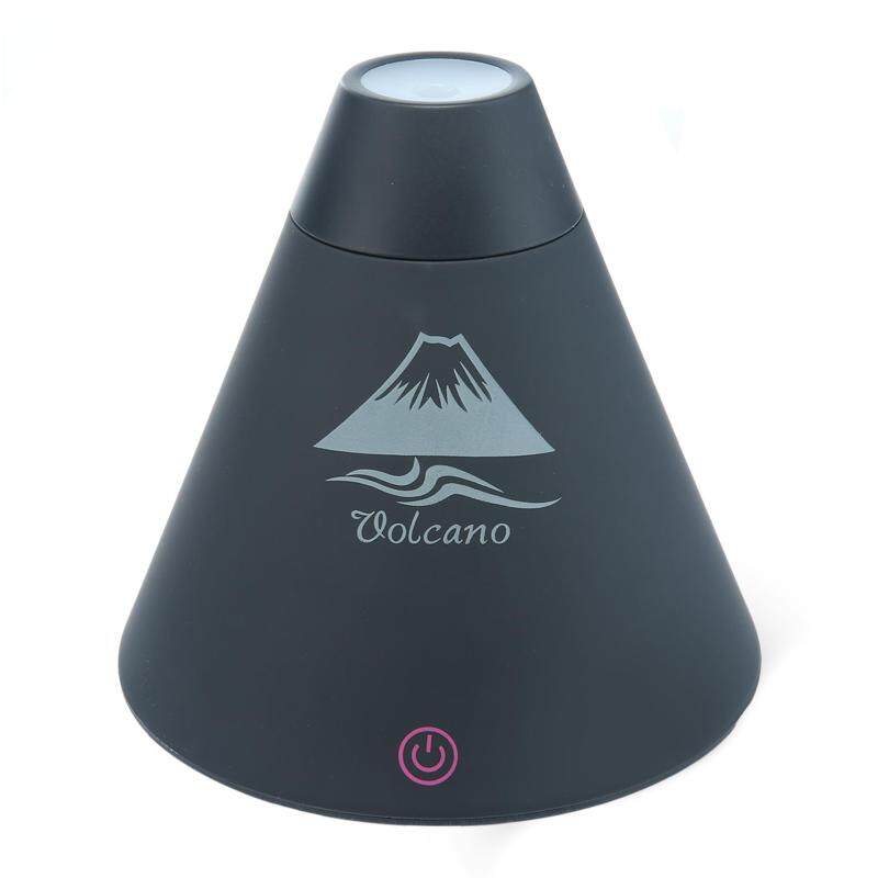 ninror 160ML Volcano Humidifier Mini Air Diffuser Purifier With USB LED Night Light (Black) Singapore