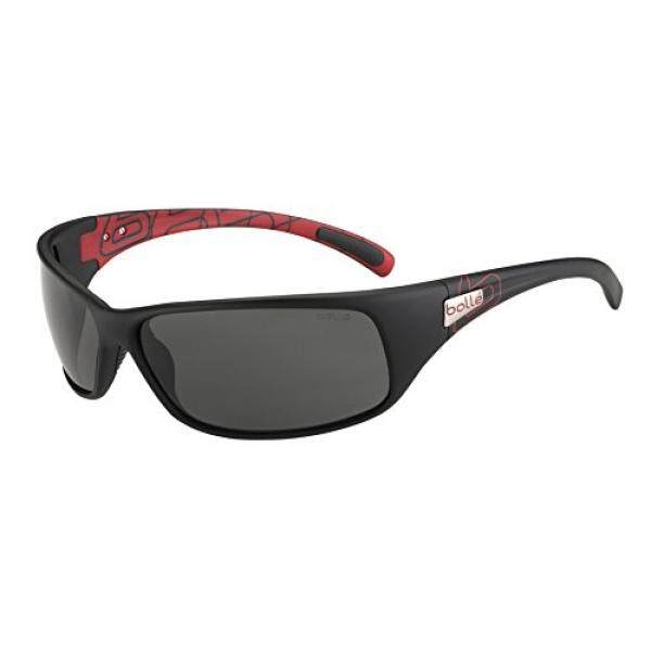 Bolle Kacamata Hitam Sport, Matte Merah/Hitam TNS-Intl