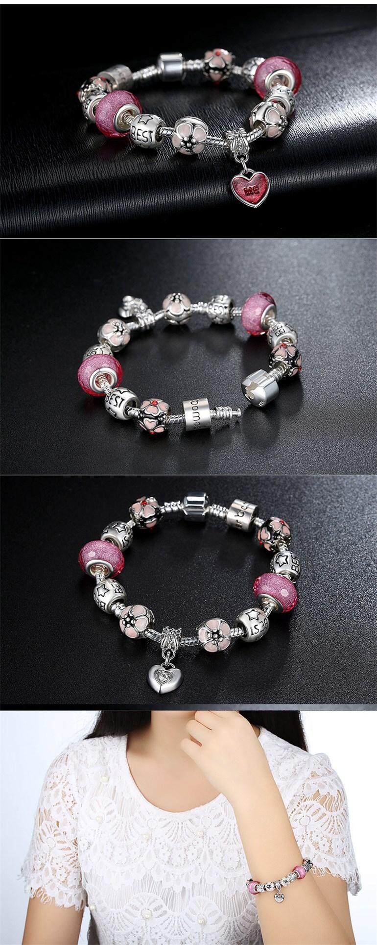 bamoer-heartpendantbracelet-resinbeads-detail03.jpg