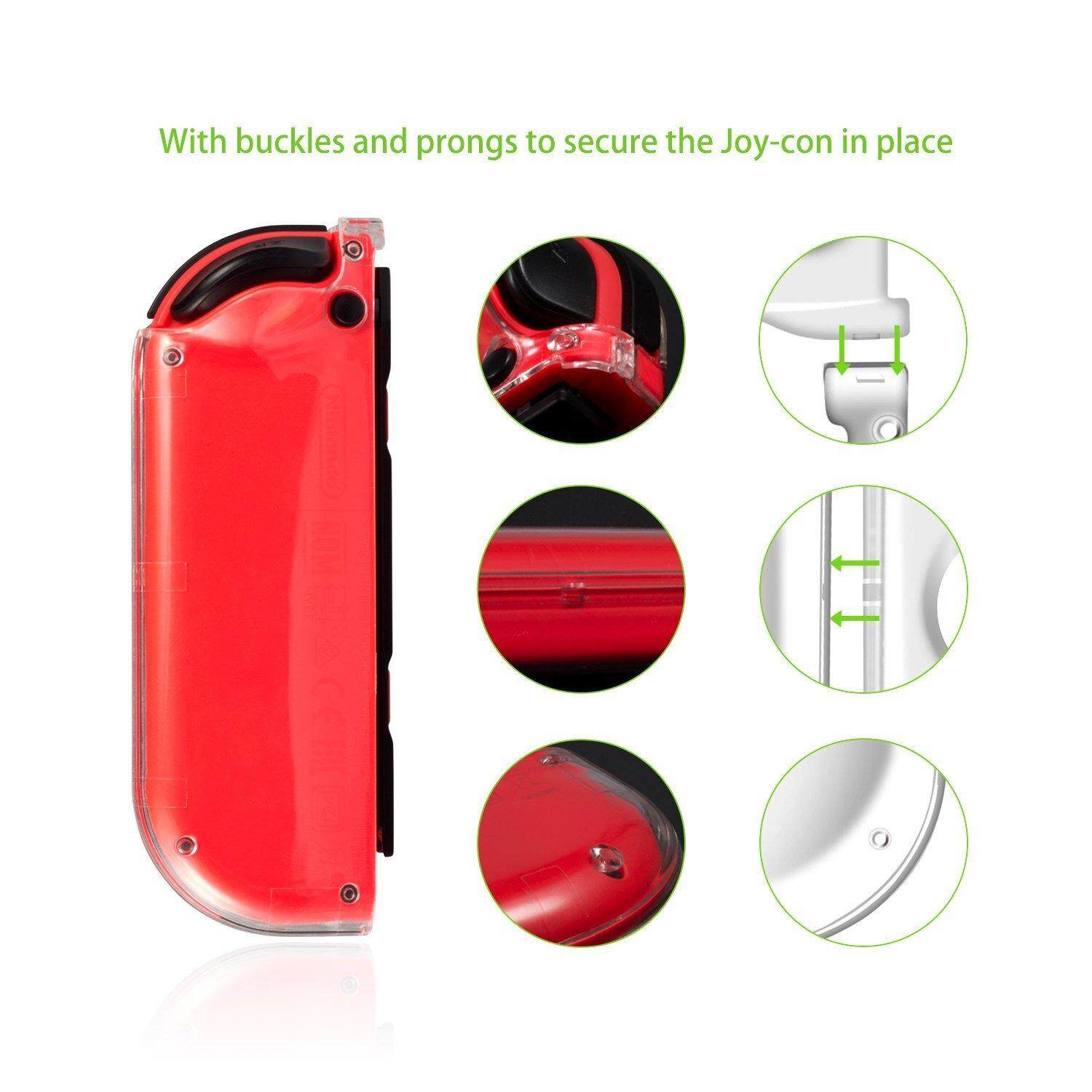 Keten 9pcs/set Anti Scratch Dockable Silicone Cover Skin Case For Nintendo Switch And Joy-Con Controller August 2018 - 4 Keten 9pcs/set Anti Scratch Dockable Silicone Cover Skin Case for Nintendo Switch and Joy-Con Controller - 4