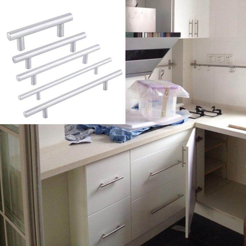 CHEER Practical Stainless Steel Kitchen Door Cabinet T Bar Handle Pull Knob 12mm - intl