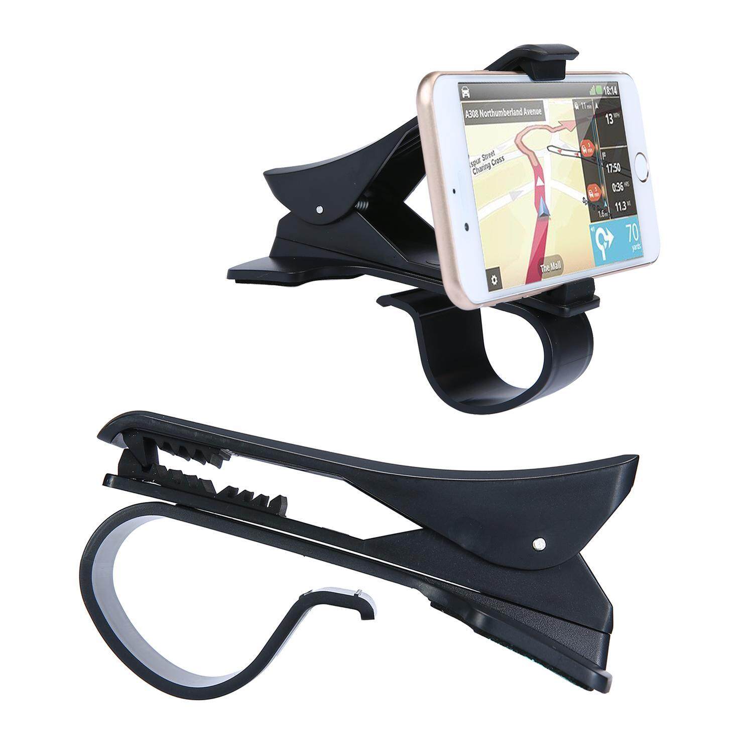 Leegoal Mobil Tempat Ponsel, versi Baru Dasbor Mobil Tempat Ponsel GPS Mount untuk iPhone 7/7 Plus/6 S/6 Plus/5 S/5C /Galaxy S8/S7/S6/Note5/4//Nokia/LG//Smartphone