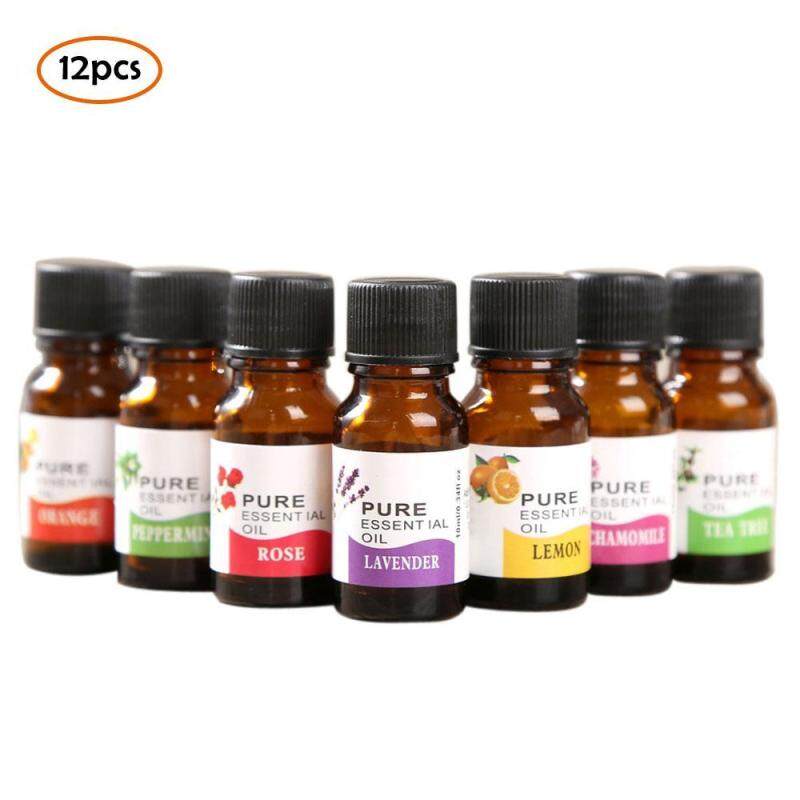 oanda 12pcs Essential Oils Kit for Aromatherapy 10ml Natural Plant Essential Oil for Humidifier Singapore