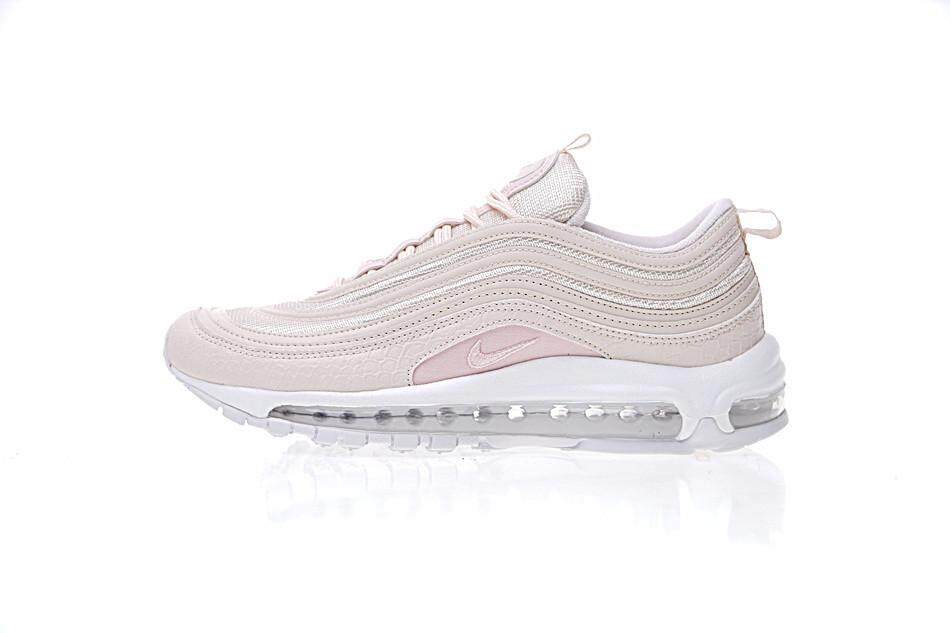 Nike Air Max 97 Premium Snake Silt Red White Black Pink Women Trainer 917646 600 - intl