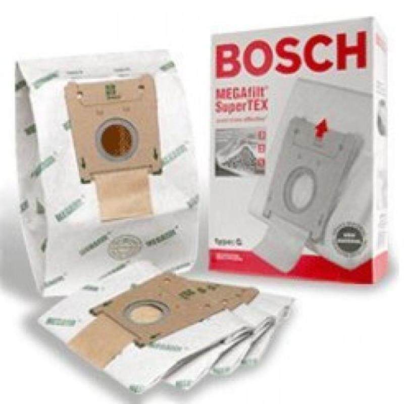 Bosch Part#462544 - Genuine Type G MEGAfilt SuperTEX Vacuum Bag (BBZ51AFG2U) - Fits Bosch Compact Series and Formula Series Vacuums - 5/Package - intl Singapore