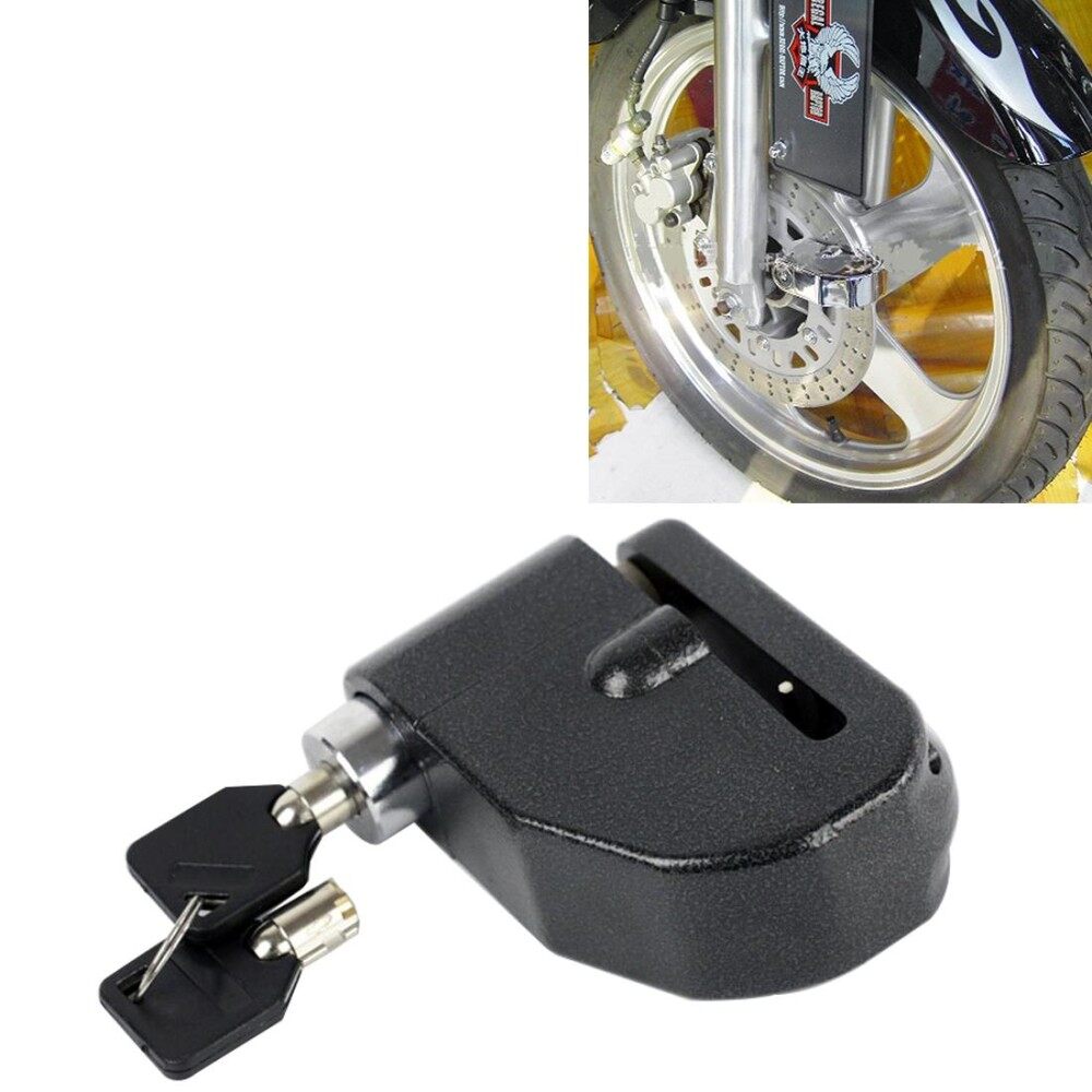 Sepeda Motor Anti-Air Logam Alarm Peringatan Mengunci dengan Tombol-Internasional