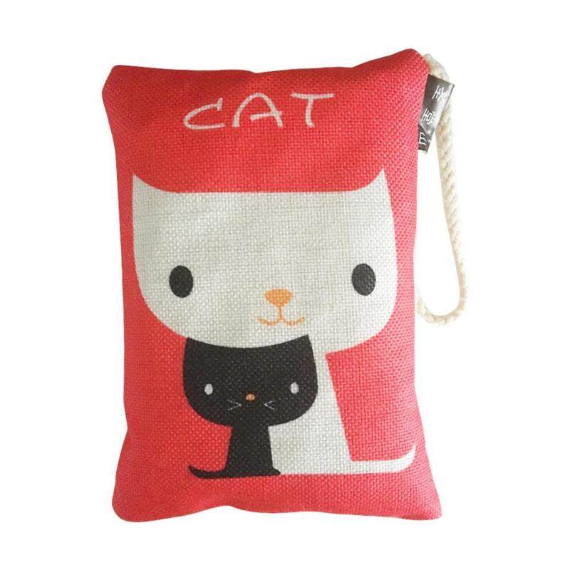 Bảng giá kobwa Natural Air Purifying Bag, Activated Bamboo Charcoal Bag Deodorizer, Cotton Linen Cartoon Pattern Unscented Bag For Cars, Furnitures, Houses, 250g/1 Pack - intl