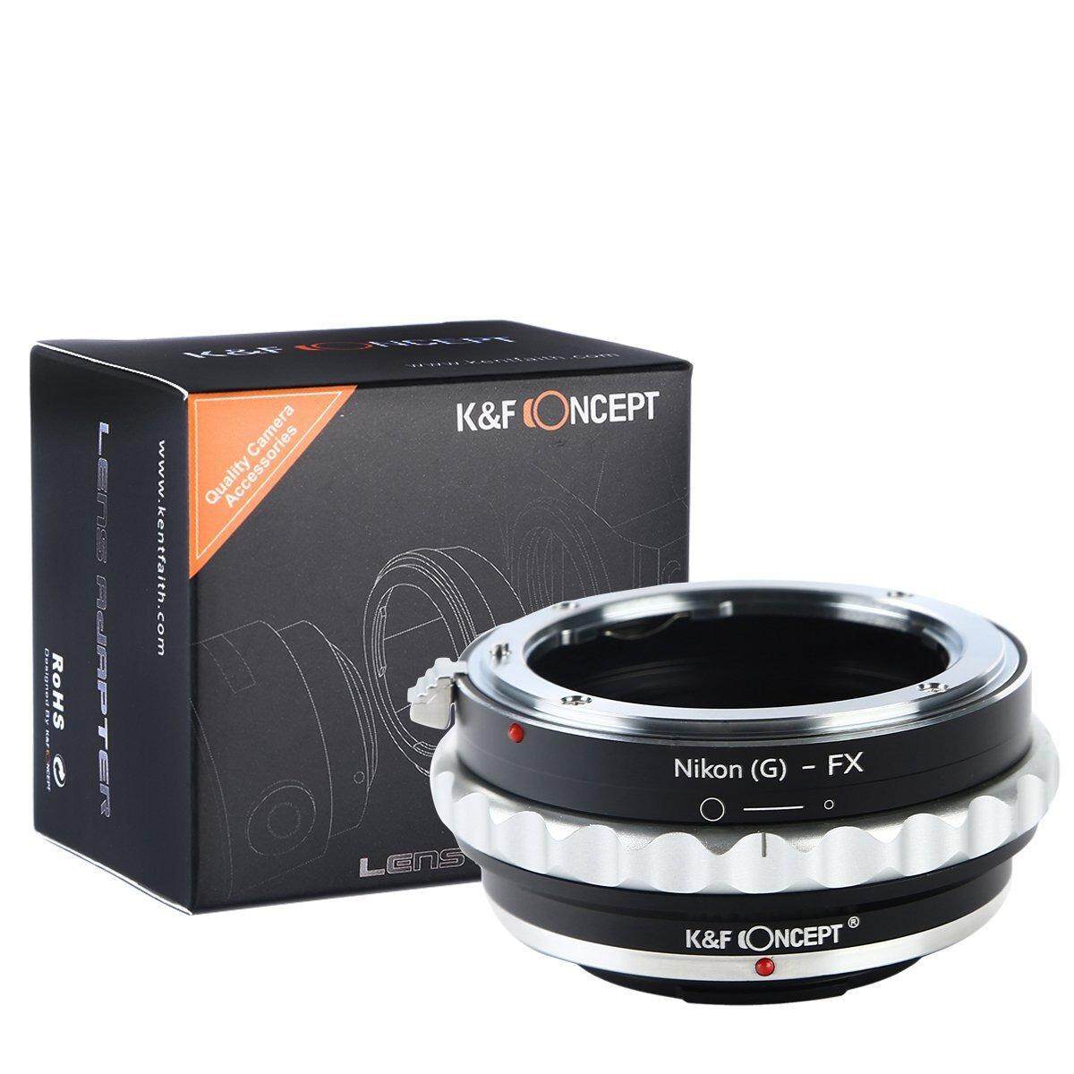 K&F Concept Camera Lens Adapter Ring For Nik0n G AF-S Mount Lens To Fu jifilm Fuji FX X-Pro1 X-M1 X-A1 X-E1 Adapter - intl