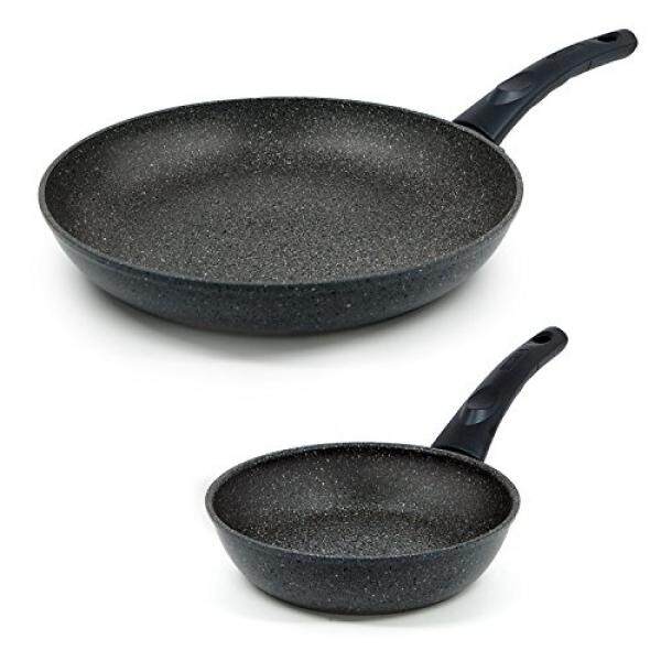 Techef-Tak Terbatas Collection/Penggorengan, dilapisi 4 Kali dengan Baru Teflon Stone Lapisan dengan Partikel Keramik-Internasional