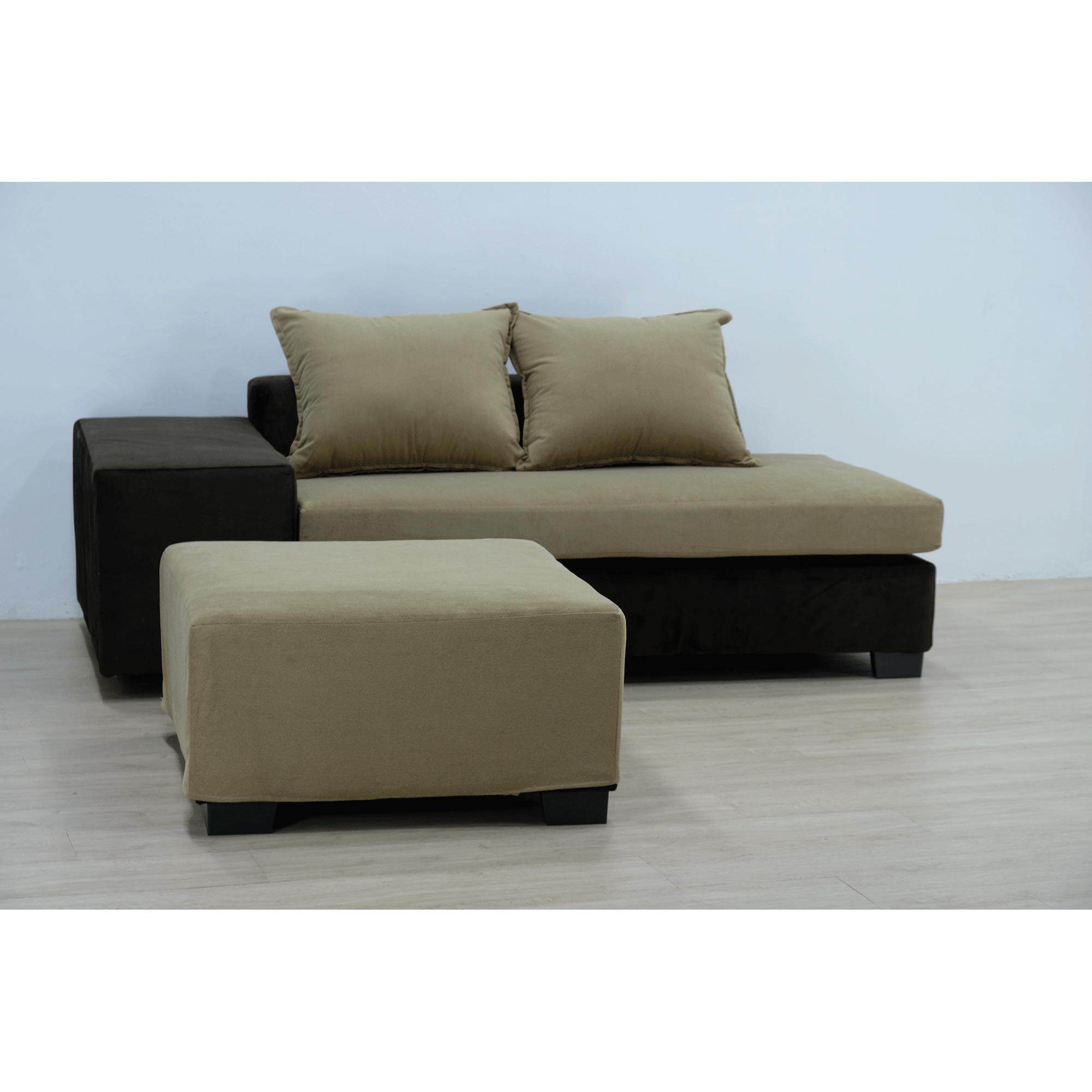 Cek Harga  Unico Concord Sofa  Bed  Pvc Brown Harga  Terbaru 