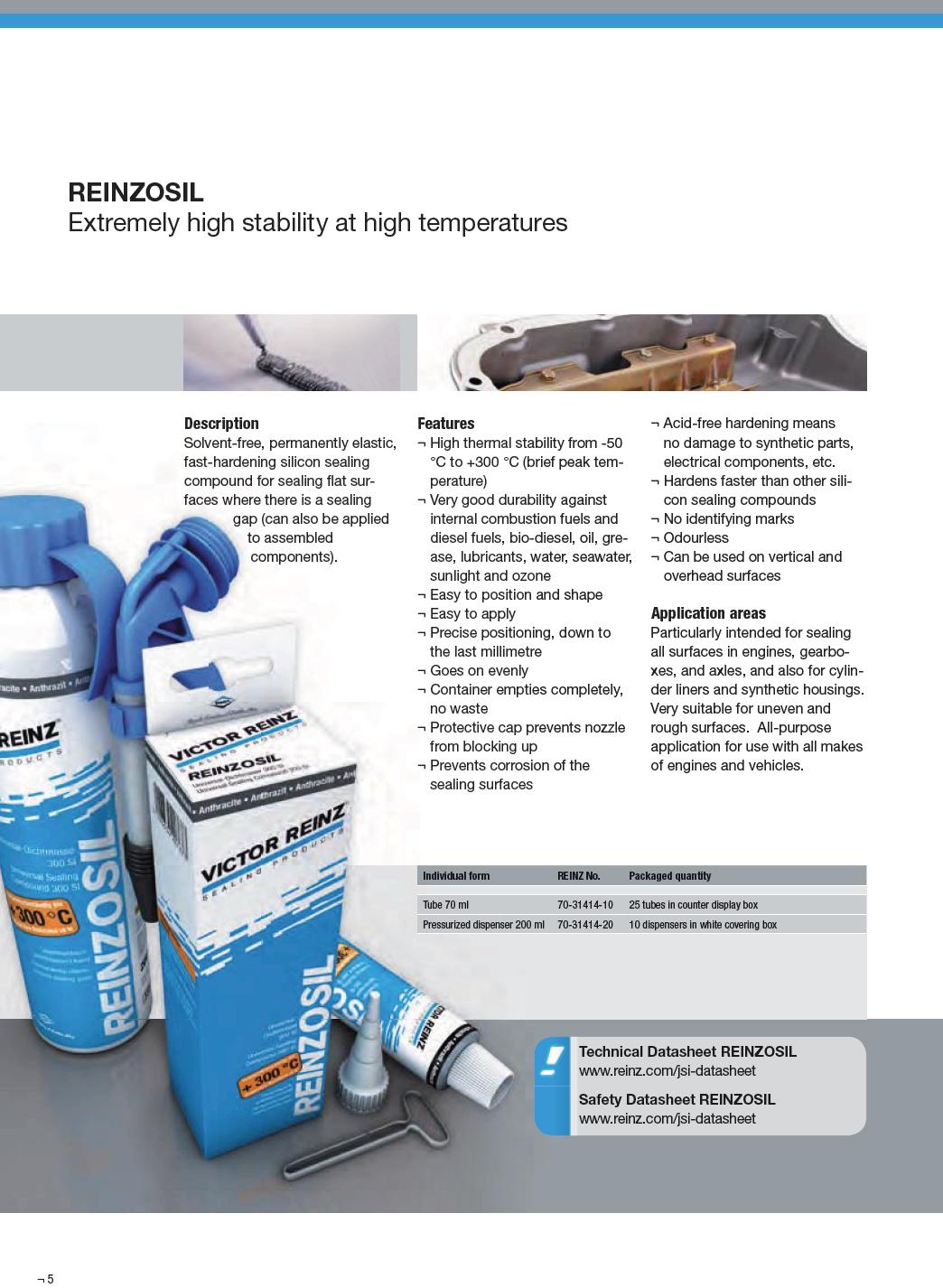Victor Reinz 559526008, 703141410 Sealant