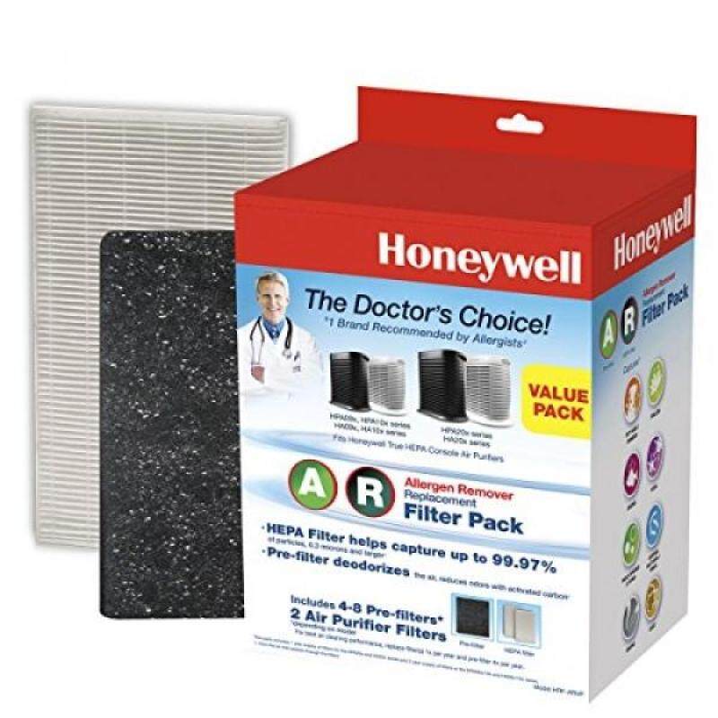 Honeywell HRF-ARVP True HEPA Filter Value Combo Pack, White - intl Singapore