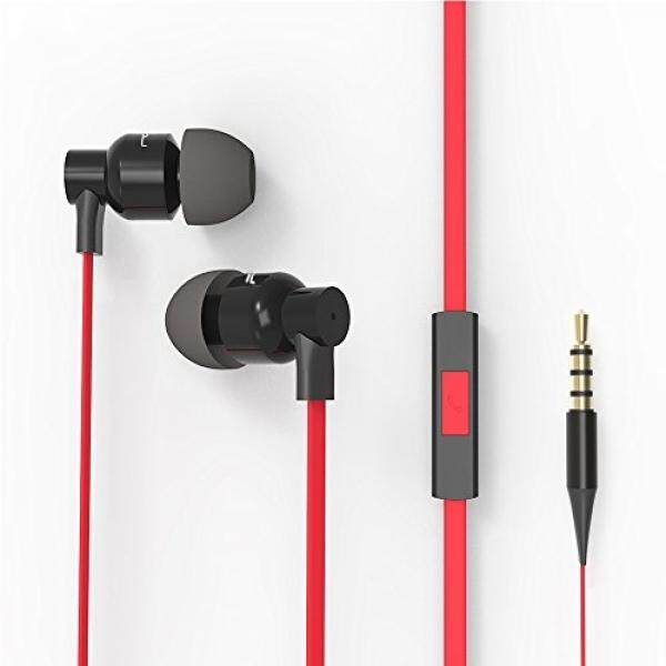 FOU Earbuds Headphones with Mic Earphones Super Bass In-Ear Wired Headsets with Mult-function for Phones MP3 Players and PC - intl