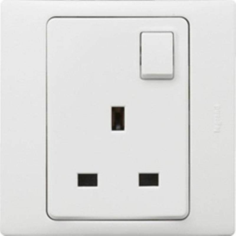 Legrand Mallia BS 13A Socket + Switch