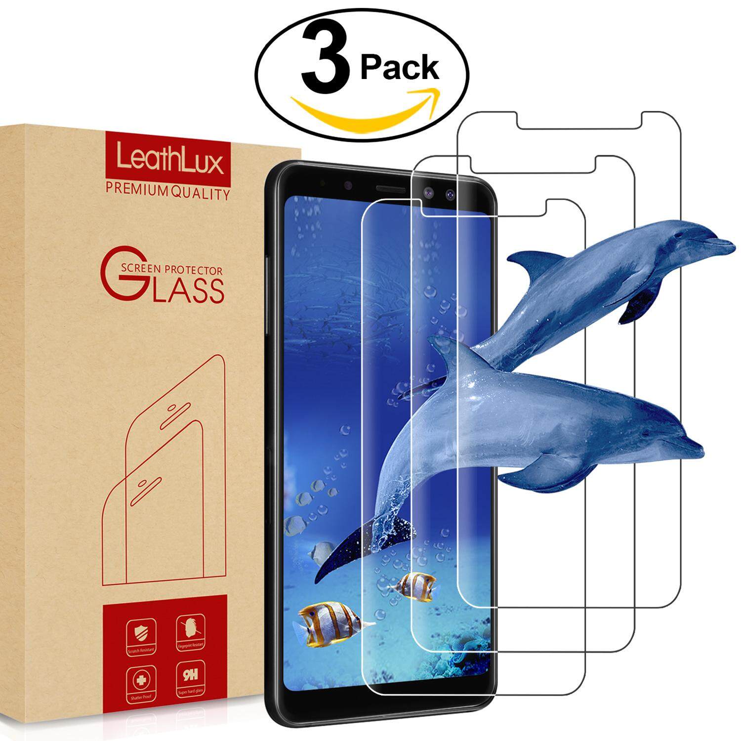 Fitur Rymall For Samsung Galaxy A8 2018 3 Pcs Premium Tempered Glass Rymall For Samsung Galaxy A8 2018 3 pcs Premium Tempered Glass Ultra Slim 9H Hardness HD