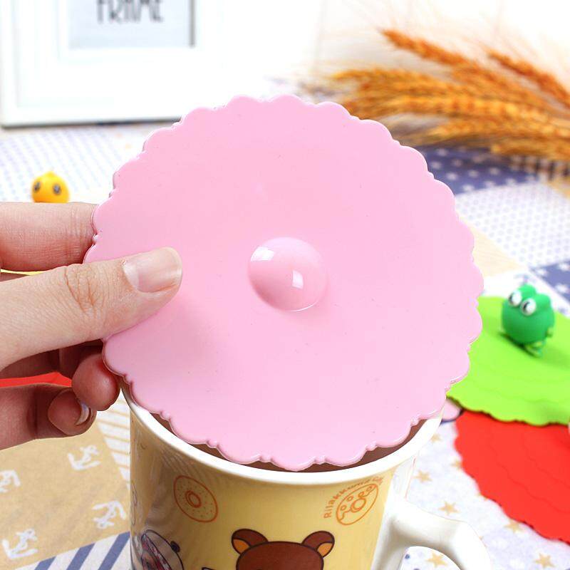 Detail Gambar Rabbit Silicone Glass Cup Cover Coffee Mug Suction Seal Leakproof Lids Cap Terbaru