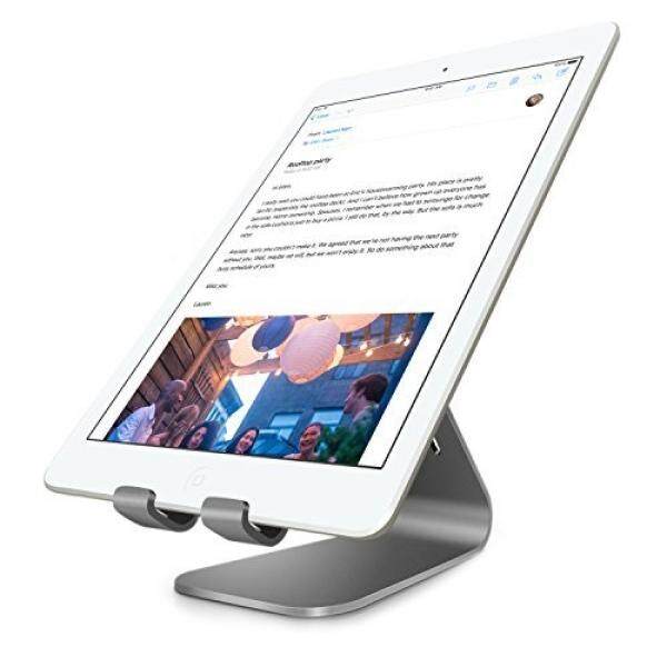Bestand Tablet Charger Stand, INI Aluminium Alloy Tablet Desktop Stand for iPad Air 1 /2, iPad Mini 4 / 3 / 2 / 1, and Samsung Tablets, E-readers,Google Nexus 7(Grey) - intl