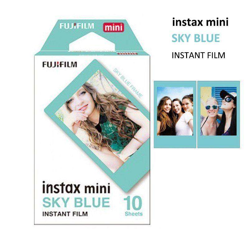 Fujifilm Mini Instax Sky Blue Film 10 Photos - Instant 7 8 50 70 90 Polaroid 300 - intl