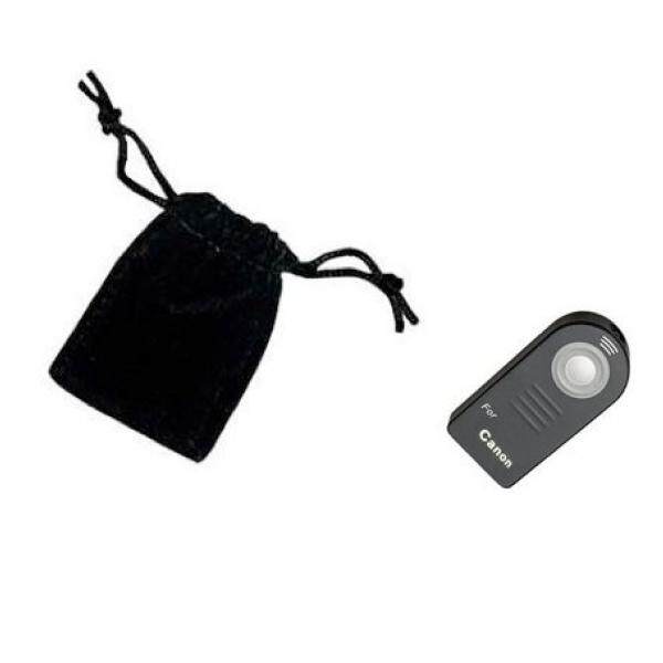 IR Wireless Remote Control for Canon DSLR 600D 1100D 5DII 550D 550D 1000D 350D 400D 450D 300D,DC 30/33/30v 50/55 10 300V 300X 100 Z155G6 G5 G3 G2 G1 S70 S60 90IS ~ Comes with Generic Nikon Wireless Remote and Velvet Carrying Pouch - intl