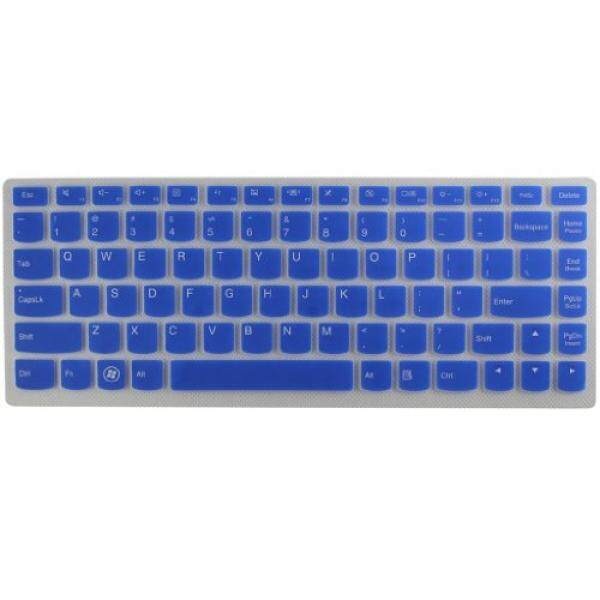 Semi-Blue Ultra Thin Silicone Keyboard Protector Cover Skin for Lenovo IdeaPad U300, U300s, U310, U400, U410, U430, U430p, Z400, P400, S300, S400, S405, Yoga 13-IFI, Yoga 2 Pro Convertible Ultrabook(if your