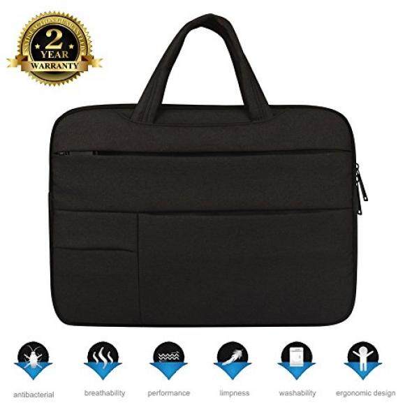 13.3 Inch Tas Jinjing Notebook Laptop Sarung Pelindung Tas untuk MacBook Pro/Pro Retina Ultrabook Lenovo Dell Toshiba HP Chromebook Asus Acer, dengan 1 Pcs Lapisan Pelindung Keyboard dan 2 Pcs Pengikat Kabel-Intl