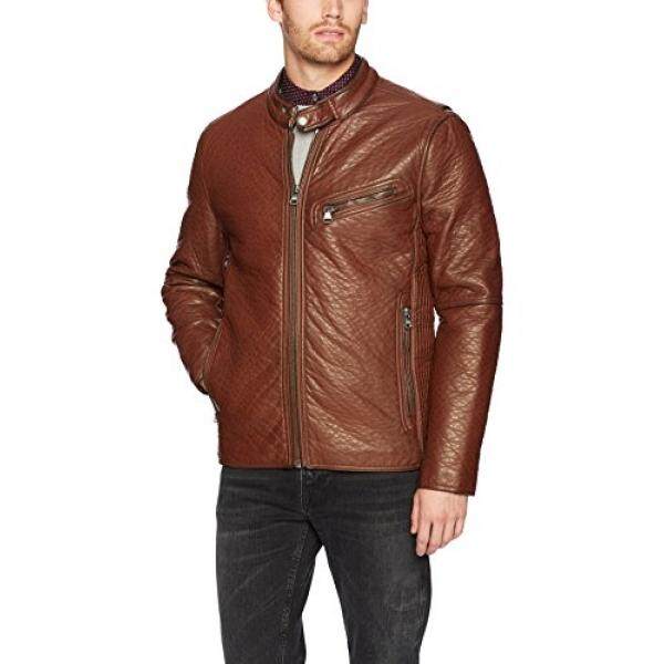 Leather Jackets For Men Mens Marc New York By Andrew Mens Dinsmore Faux Leather Moto Jacket Gany