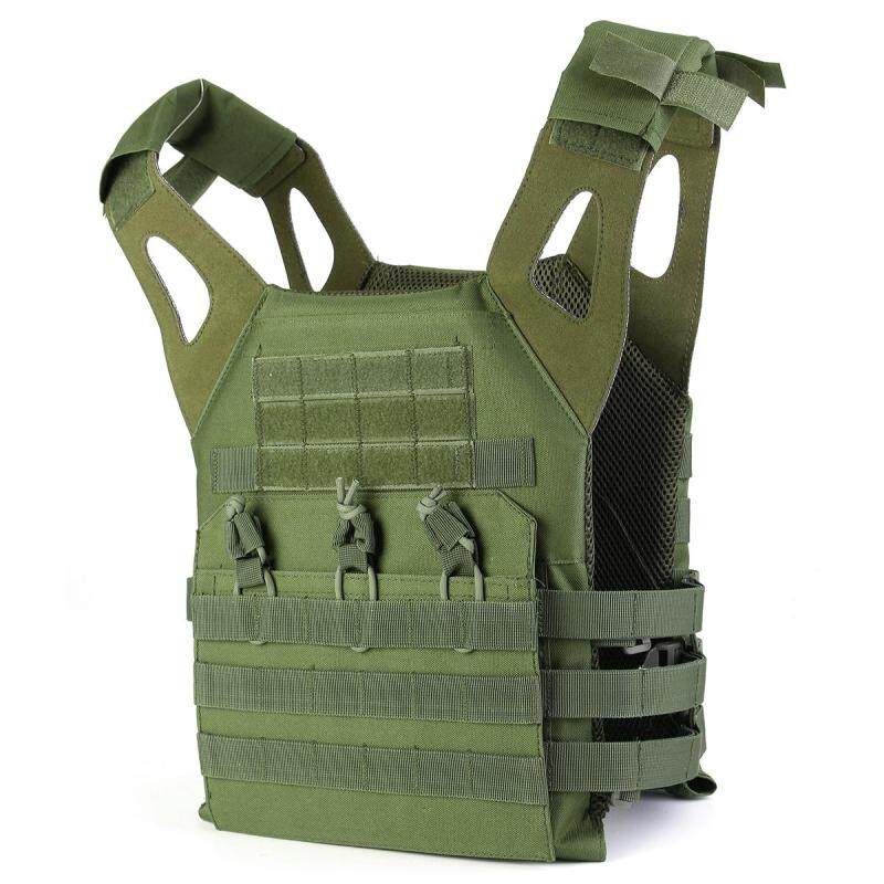 Tactical Lightweight MOLLE Army System Armor Carrier Plate Vest Pouches stock Army Green