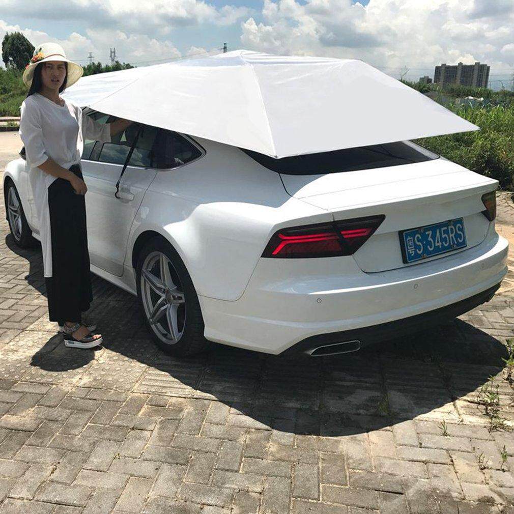 OSMAN Half Automatic Awning Tent Car Cover Outdoor Waterproof Portable Car Umbrella August 2018 - 2 OSMAN Half Automatic Awning Tent Car Cover Outdoor Waterproof Portable Car Umbrella - 2
