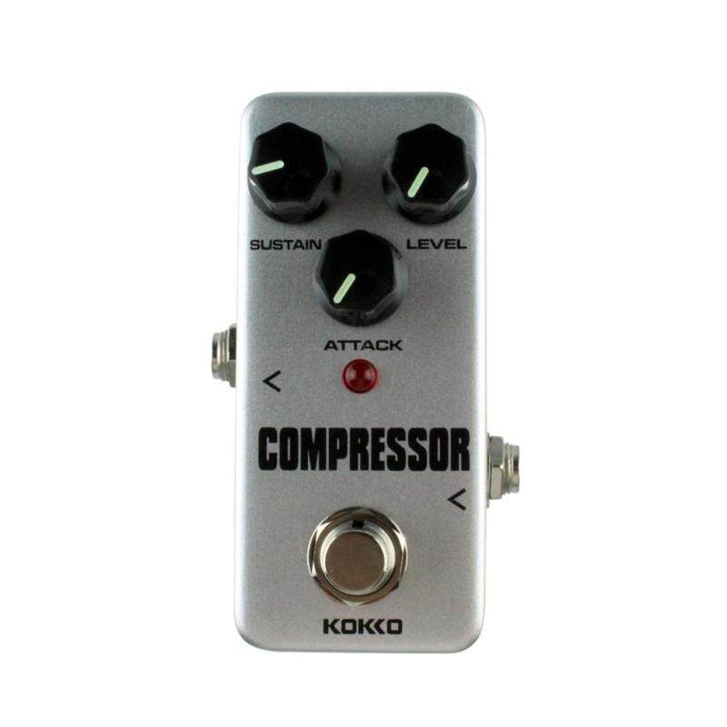 Tĩnh lạc Hợp Kim Nhôm FCP2 Mini Máy Nén Đạp Chân Đàn Guitar Nhạc Cụ Tác Dụng