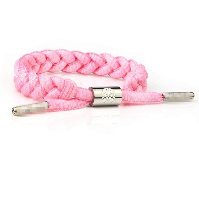 OAK Gelang Tali Sepatu Rastaclat Gelang Wrist Band Perhiasan Hadiah Yoda War Skywalker , Virgin Pink - intl