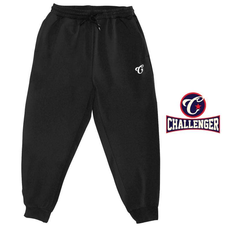 CHALLENGER BIG SIZE Microfiber Spandex Sports Pant with Grip CH6044 (Black)