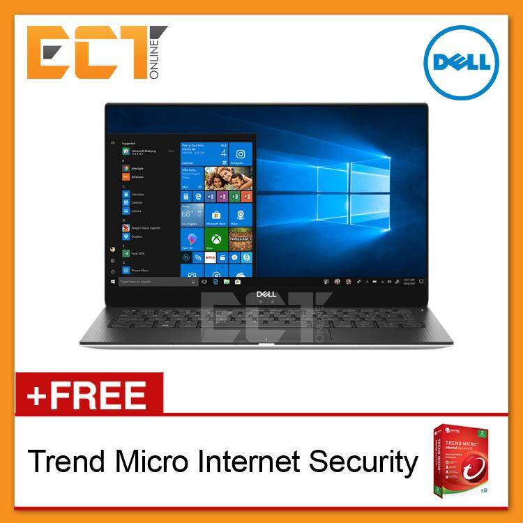 Dell XPS 13 (9370) Ultrabook Notebook (i7-8550U 4.0Ghz,256GB SSD,8GB,13.3FHD,W10) - Silver Malaysia