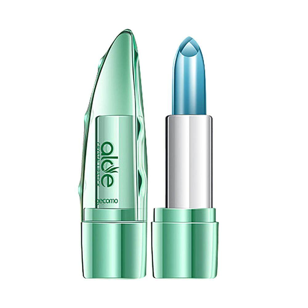 Lidah Buaya Vera Organik Jeli Lipstik Mengubah Suhu Warna Moisturizing Bibir Finleyshop-Internasional