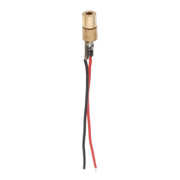 650nm 5mw 5V Red Dot Laser Diode Mini Laser Module Head for Equipment Industry 3.8x13.5mm - intl