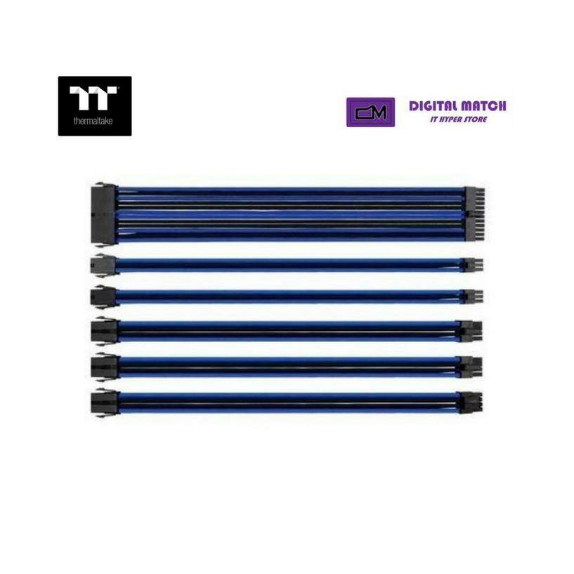 Thermaltake TTMod Sleeve Cable (Cable Extension) - Blue/Black Malaysia