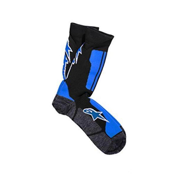Alpinestars Awak Kapal Kaus Kaki, Hitam Kerajaan Biru,-Internasional