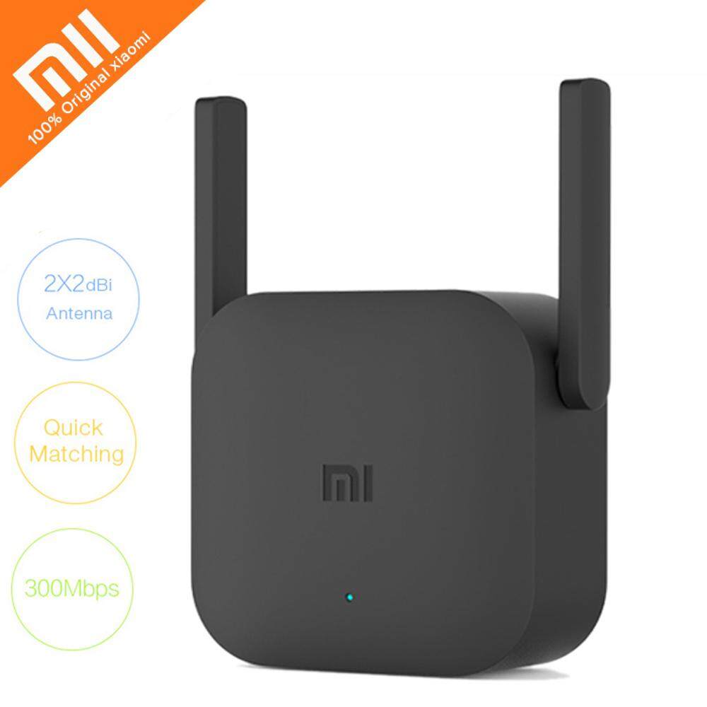 ZZOOI Original Xia0mi Pro 300m Wifi Router Repeater Amplifier for Mi Wi-fi Router with 2 Antenna Repeater Power Extender Roteador
