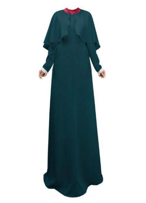 Muslim Dewasa Fashion Gamis Lipit Orang Muslim Turki Dubai Speaker Lengan Abaya Muslim Jubah Arab Ibadah