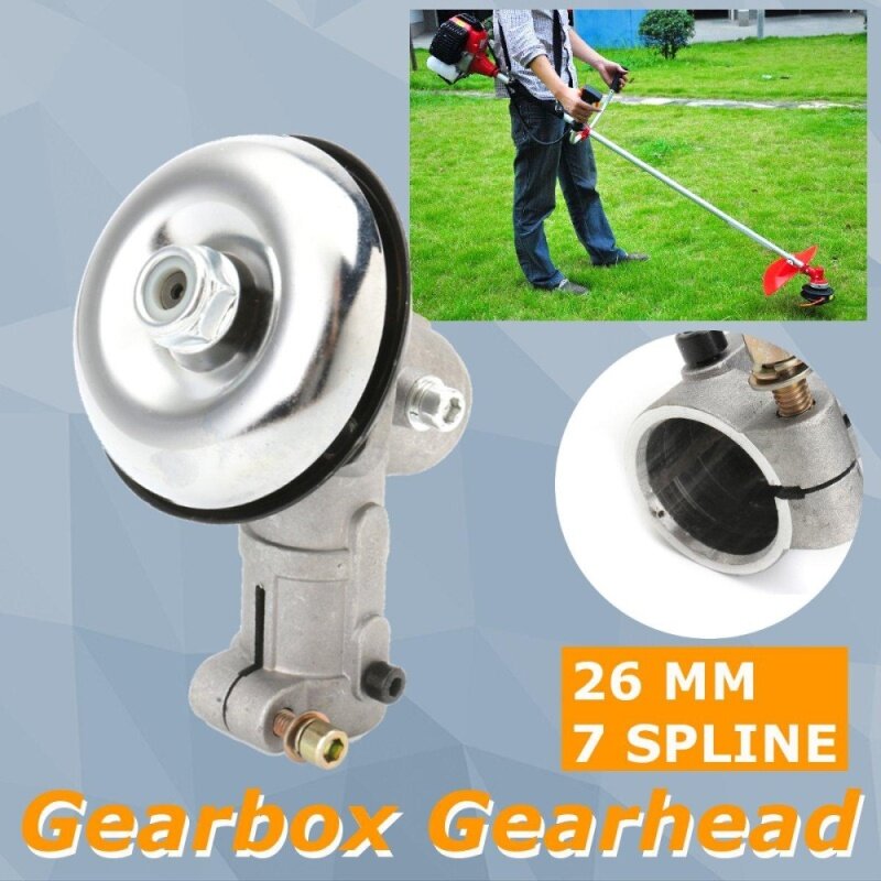 Gearhead Gearbox for Trimmer Strimmer Brush Cutter Lawnmower 26mm 7 Tooth Splin