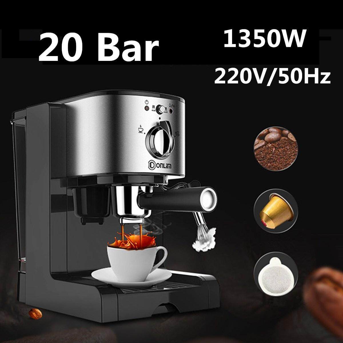 ?Free Shipping?DL-KF500 Semi Automatic Home Coffee Maker Barista Espresso Machine Milk Steamer