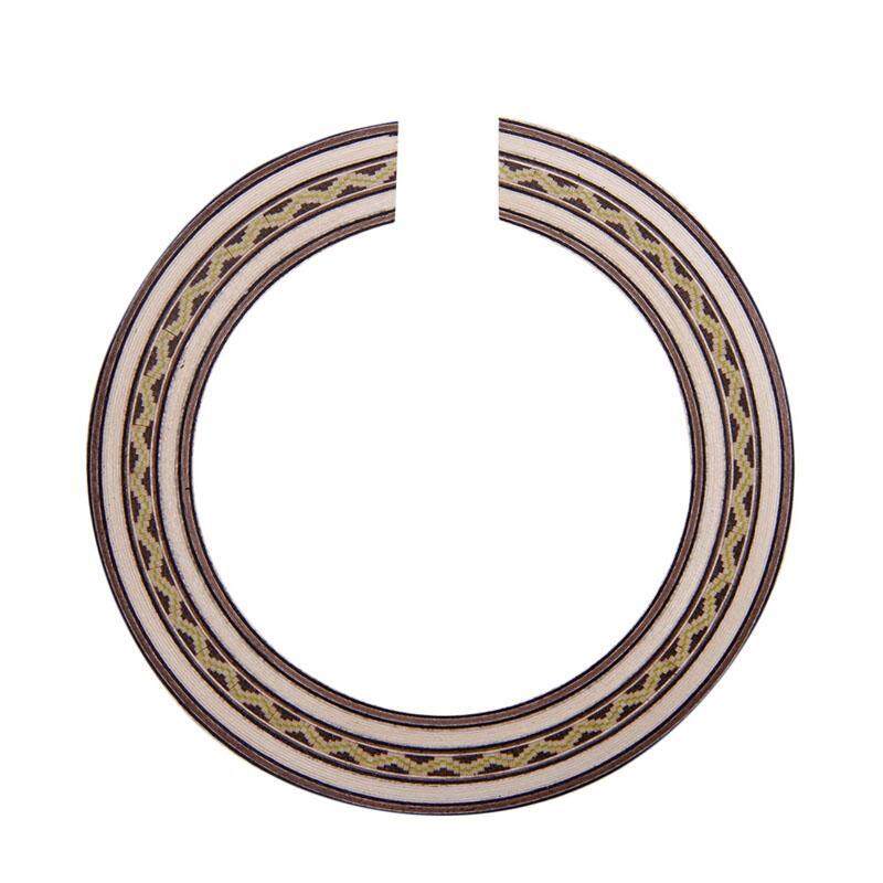 B-39 Classical Guitar Wood Inlaid Soundhole Acoustic Guitar Rosette Wood Parts Malaysia