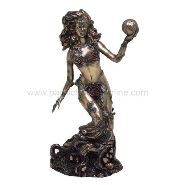 Perunggu Bumi Dewi Ibu Gaia Statue-Internasional
