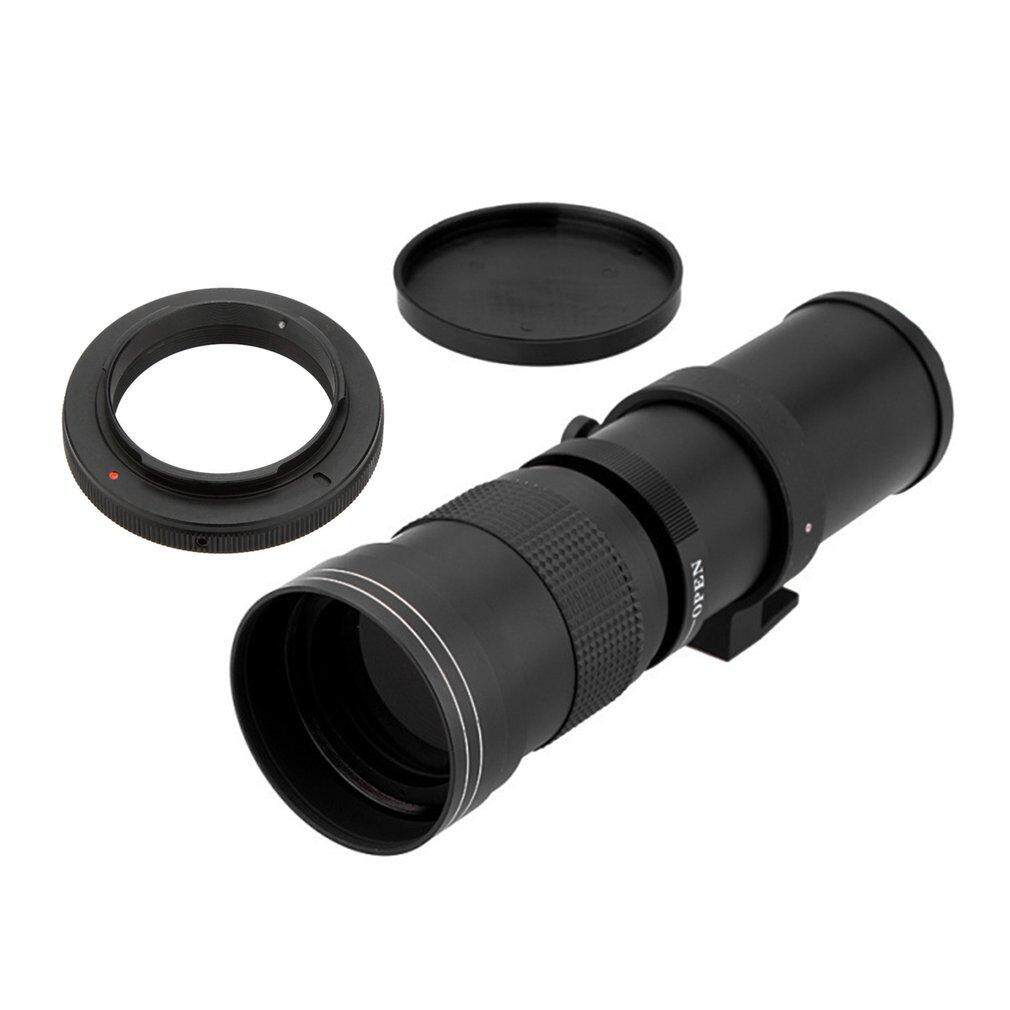 420-800 Mm F/8.3-16 Tele Lensa untuk Nikon DSLR D7200 D5300 D5200 D3300 D3200