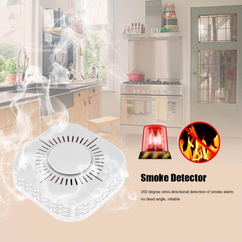 Wireless Smoke Detector Fire Alarm Sensor USB Operated Home Security System - intl