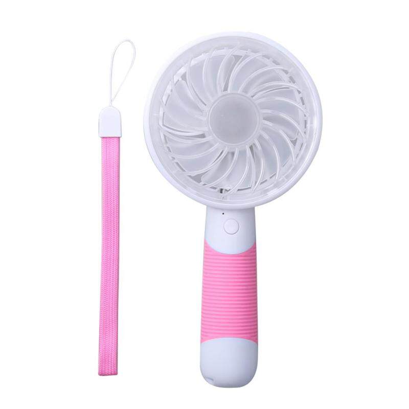 1pc Portable USB Rechargeable Handheld Cooling Fan(Pink) Singapore