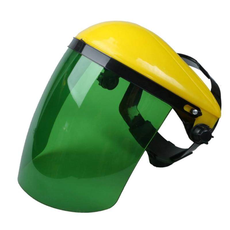 MagiDeal Full Face Shield & Visor Hat Hedge Cutting Eye Protective Helmet Green